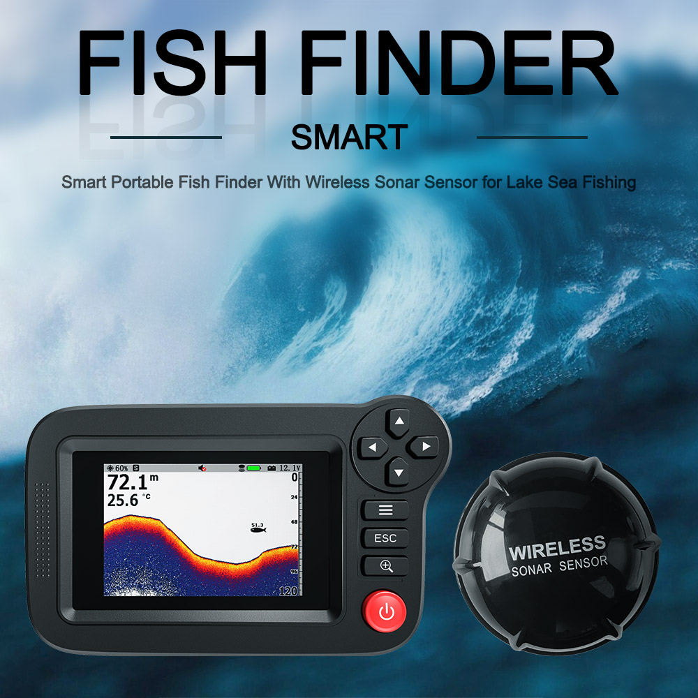 เครื่องหาปลาอัจฉริยะ - เครื่อง - Fish Finder Gps บทวิจารณ์และราคา