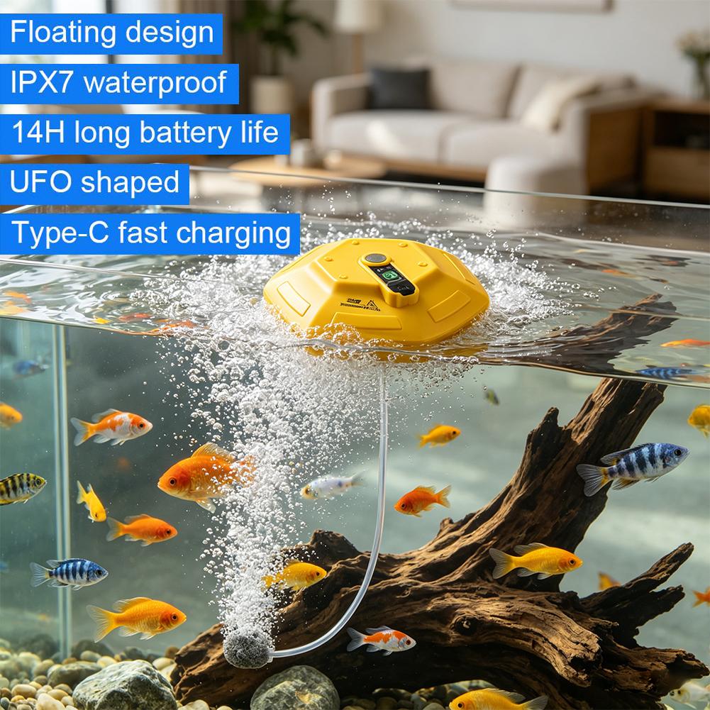 ปั๊มเติมอากาศสำหรับตกปลาแบบลอย - Fish Finder Battery บทวิจารณ์และราคา