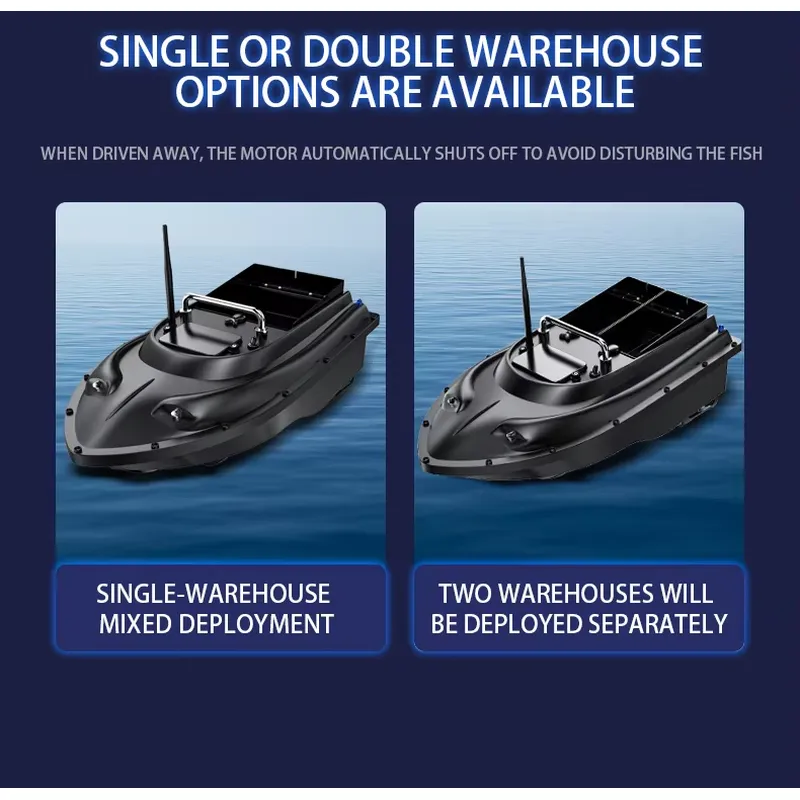 เรือตกปลาพร้อมระบบนำเหยื่ออัตโ - Fish Finder Gps บทวิจารณ์และราคา