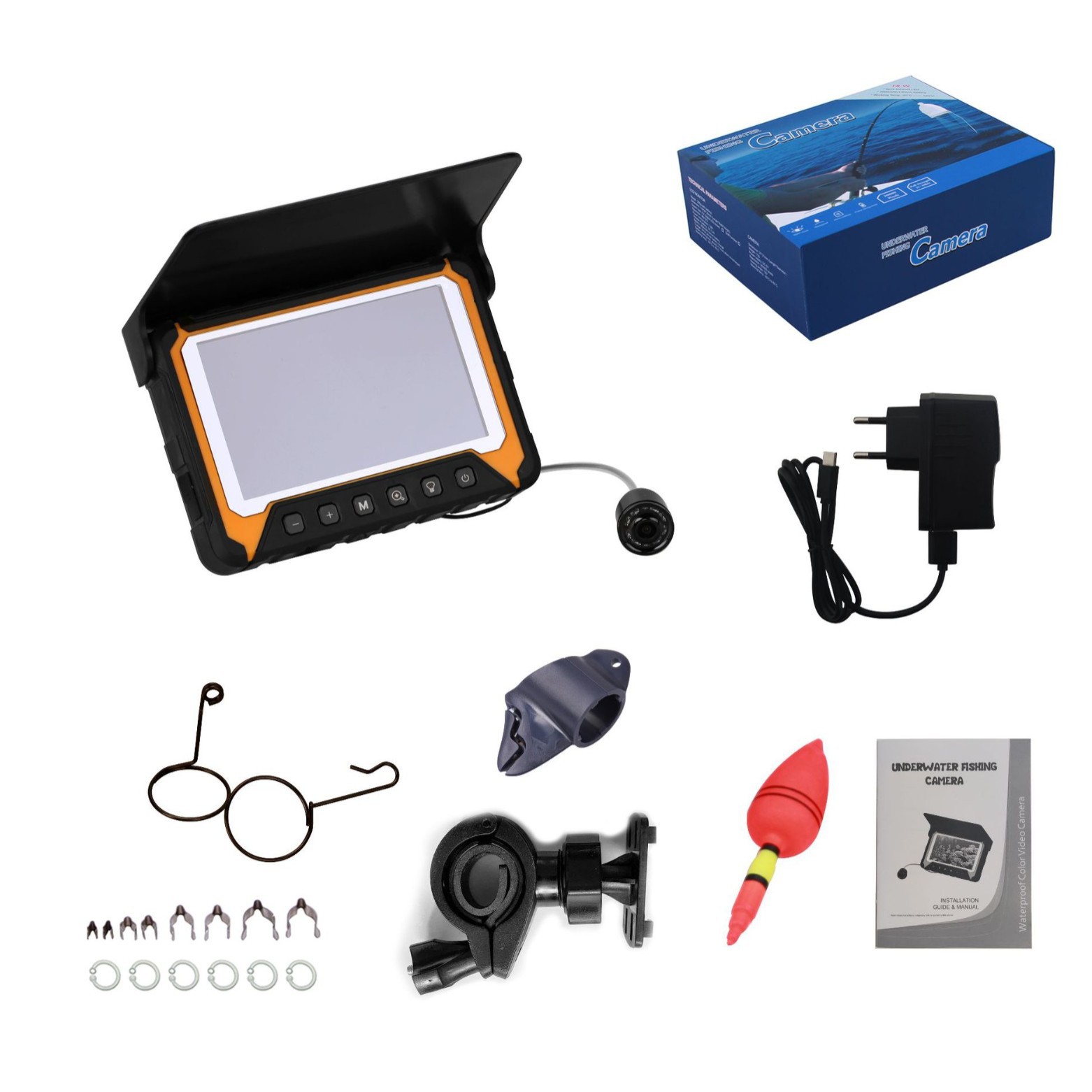 หน้าจอ IPS ขนาด 5 นิ้ว กล้องตก - Fishing Camera บทวิจารณ์และราคา