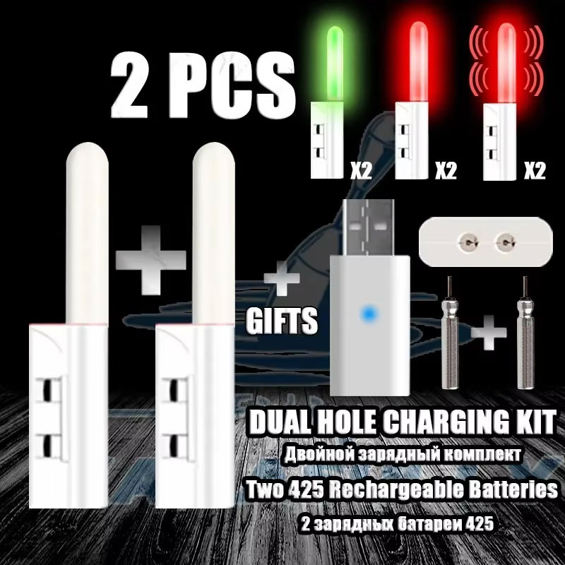 ไฟตกปลา LED 2 ชิ้น พร้อมแบตเตอ - Fish Finder Battery บทวิจารณ์และราคา