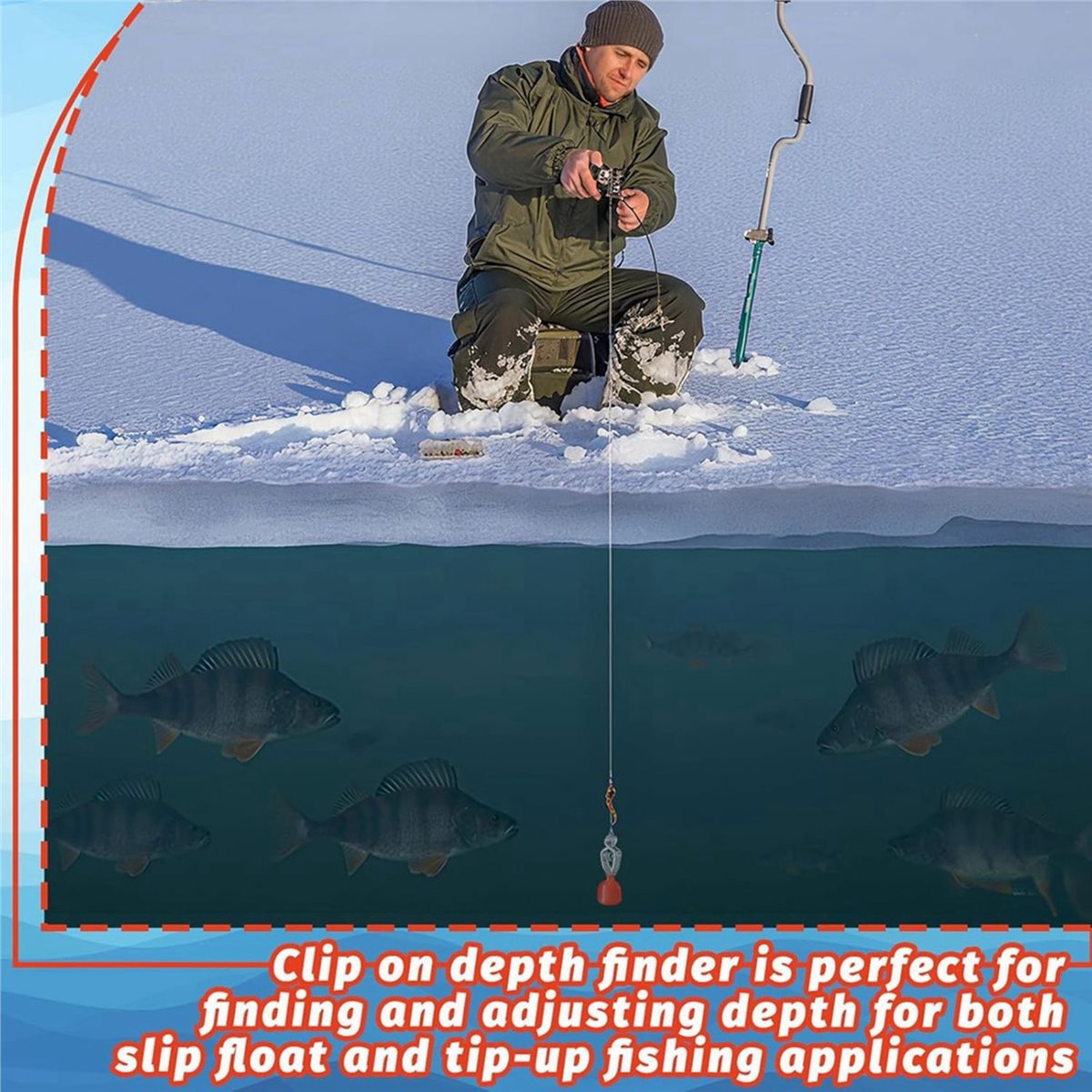 618 Mega Sale ชุด 4 ชิ้น เครื่ - Fishing Depth Finder บทวิจารณ์และราคา