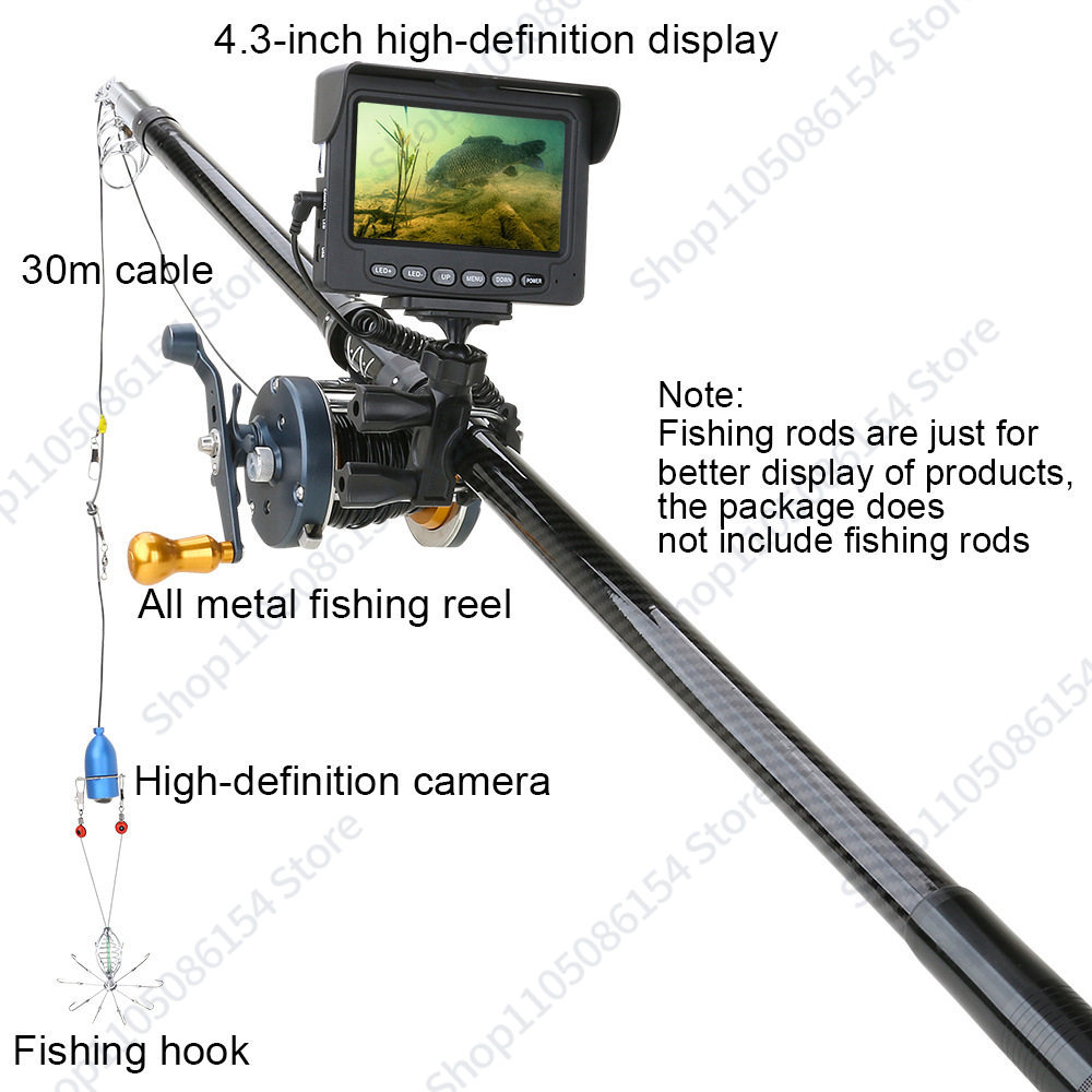 กล้องมองใต้น้ำความละเอียดสูง จ - Fishing Camera บทวิจารณ์และราคา